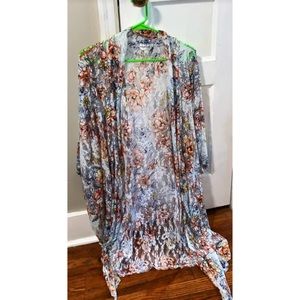 Long Lace Kimono